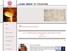 Tablet Screenshot of jajoogroup.com